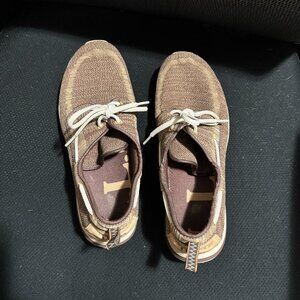 Men's L L Bean boat shoes